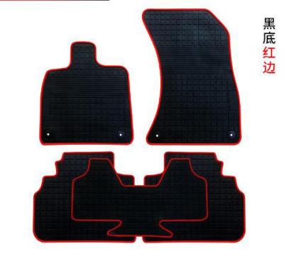 China Customized Logo Environmentally friendly Silicone car foot pad Suitable for Audi Q7 Q5 foot pad trunk pad car mats for sale