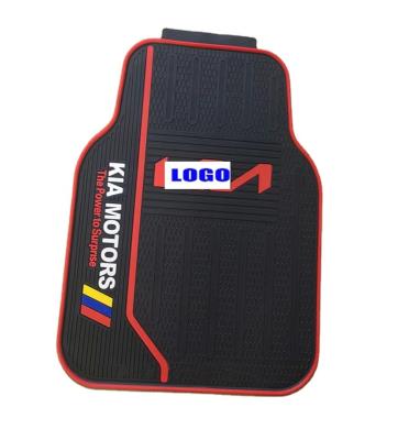 China Customized Logo Custom Full set left hand drive 3d  Waterproof Rubber Wash car floor mats for KIA sportage for sale