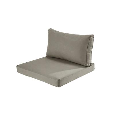 China Gray Wholesale Custom Outdoor PORTABLE Seat and Back Cushions for Chair Cany Furniture for sale