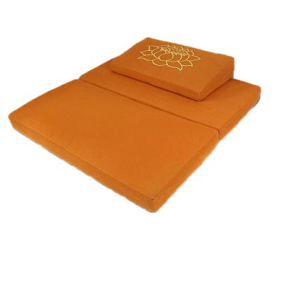 China Portable 100% Polyester Adults Meditation Massage Zen Cushion Thick Folding Home Protection Meditation Futon Wholesale Simply Cushion for sale