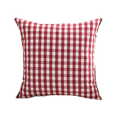 China Massage Christmas Pillow Covers Practical Small Red Square Pillow For Indoor And Outdoor Use for sale