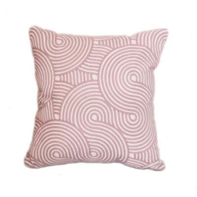 China Custom Geometry Geometry Pattern Embroidered Cushions Sit Cover for sale