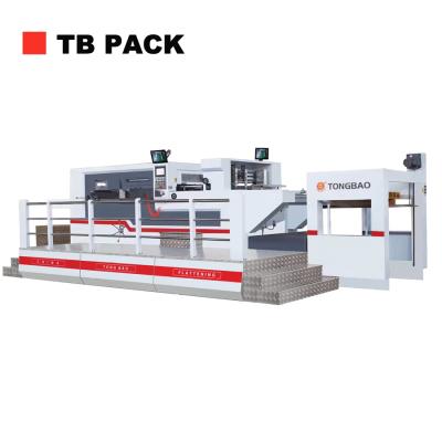 China High Quality Hotels TONGBAO Auto Die Creasing Cutter Die Cutting Machine for sale