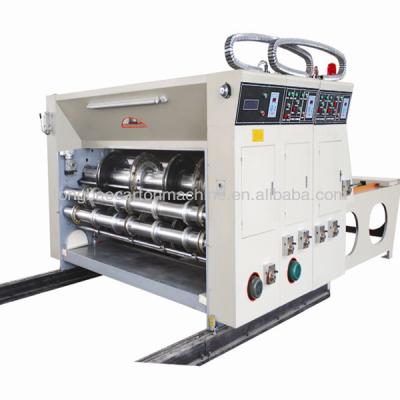 China 1450*2200/2400/2600 Semi-automatic Cardboard Flexo Printing Slotting Machine for sale