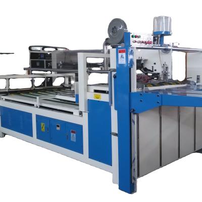 China Corrugated Cardboard Folder And Gluer Hot Selling Semi-automatic Flap Sticking Corrugated Box Folder Gluer for sale