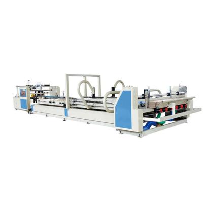 China Cardboard Package Cardboard Box Flexo Printer Fold Gluer Line Machine Factory Supply for sale