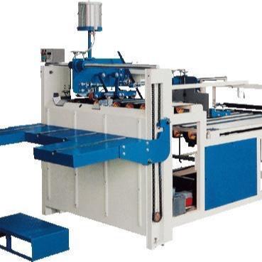 China Food New Style Semi-automatic Corrugated Box Folder Gluer for sale