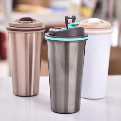 China Wholesale portable Stainless Steel Coffee Mug Custom Logo Insulated vacuum flask for sale