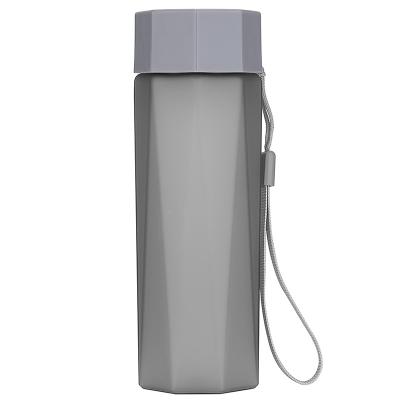 China Matte bottle water plastic fashion portable plastic water bottles for sale