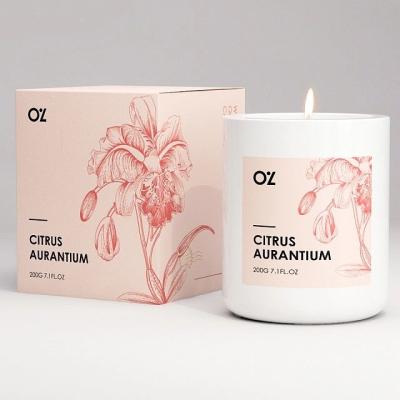 China Morden New Product Candle 200g Romantic Scented Candle Luxury With Gift Package Massage Candle for sale