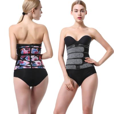 China Wholesale Adult Sweated Custom Logo Waist Cincher Corset Shaper Slimming Tummy Waist Trainer Corset Waist Cincher for sale