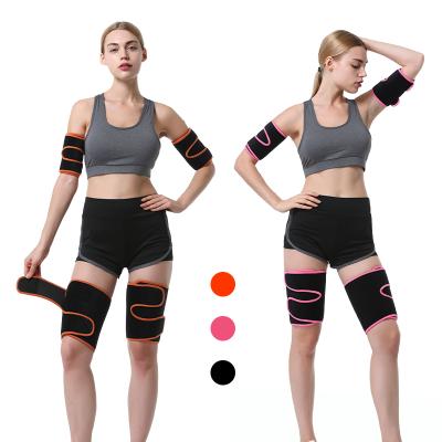 China Adjustable Elasticity Sports Breathable Adjustable Arm Guards And Leg Guards For Men And Women Sweat Profusely OEM ODM Service for sale