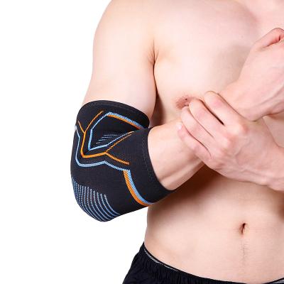 China Adjustable Elasticity Neoprene Elbow Brace Compression Support Breathable Compression Customized Adjustable Elbow Sleeve Straps for sale