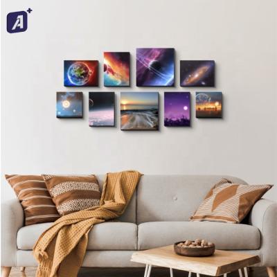 China Hot Selling Minimalist Mixtile Collage Wall Frame Sticky Picture Frames For Wall Decoration for sale