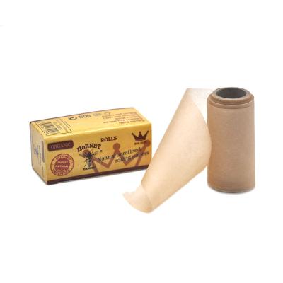 China Great Price Classic Classic Slow Burning Hemp Paper Pre Rolled Roll 5 M *44 mm Cone for sale