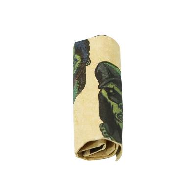 China Customized Portable Disposable Hemp Paper Brown Organic Pre Rolled Cones 18*45mm for sale