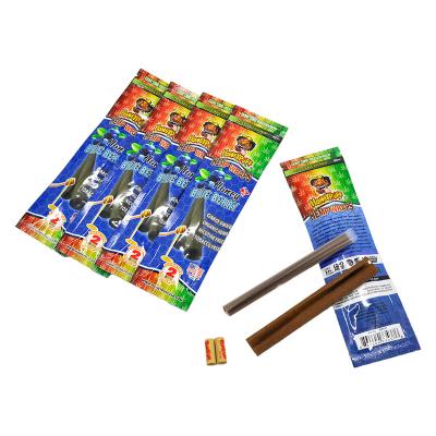 China Box Packaging Brown Hemp Slow Burning Paper Pre Custom Design Roll Cones 107*44mm for sale