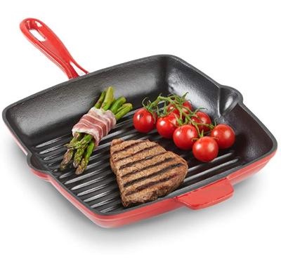 China Wholesale Viable Nonstick Frying Pan /cast Iron Frying Pan Cast Iron Frying Pan Cookware Restaurant Sizzing Pan For Grilling for sale