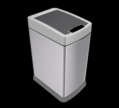 China Sustainable Factory Export High Standard Stainless Steel Intelligent Trash Bin Automatic Garbage Bin for sale