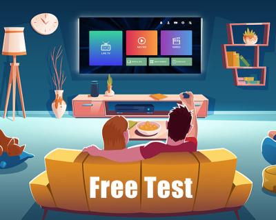 China Newest High Sensitivity Free Trial IPTV Code 4K Subscription For Android TV Smart Box for sale