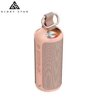 China Fabric Speaker BT RGB Wireless Waterproof Portable Speaker IPX7 20W Strong Bass for sale