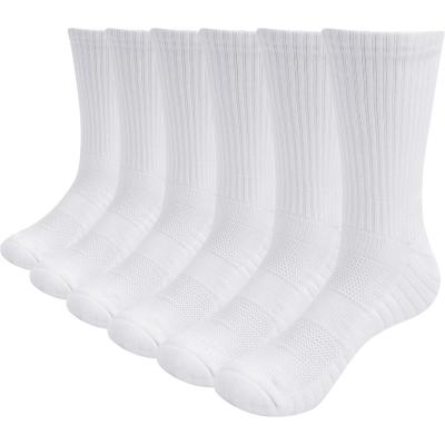 China Men's And Women's Cotton Four Seasons Mid-Tube Work Sustainable Sports Sweat-absorbing Socks for sale