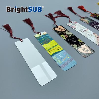 China BrightSUB 1.0mm Matte Dye Metal Clad High Quality Blanks Business Gift Sublimation Marker Heat Transfer Aluminum Print Photo White for sale