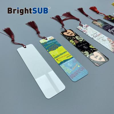 China Business Gift BrightSUB 0.75mm White Matte Dye Sublimation Marker Heat Transfer Printing Photo Metal Book High Definition Aluminum Blanks for sale