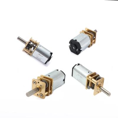 China ASLONG JGA12-N20 Totally Enclosed Gear Reducer Motor Gear DIY Motor DIY Micro Gear High Low Noise Small Motor for sale