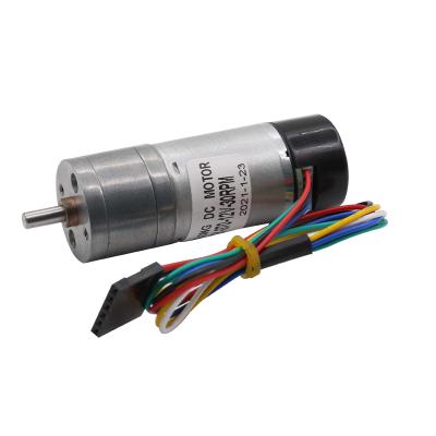 China 12V_Dc_Wiper_Motor 24V Totally Enclosed Fan_Motor_Winding_Machine Speed ​​Control Brushed Controller Gear 12V DC Encoder Motor for sale