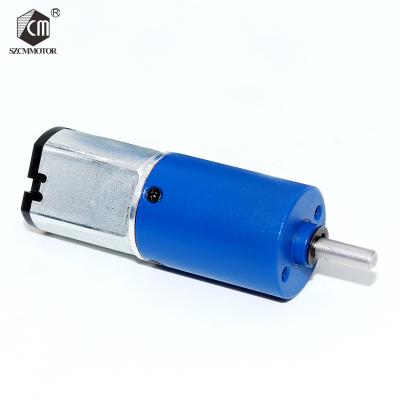 China Cm16-030 Totally Enclosed 12V High Torque Reduction Low Speed ​​Small Micro DC Planetary Motor for sale