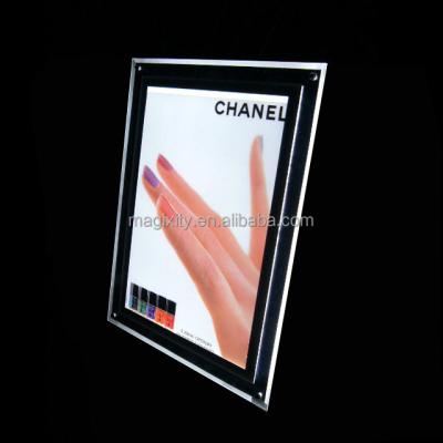 China Eco - Friendly Slim Real Estate A4 Window Display LED Advertising Light Box for sale