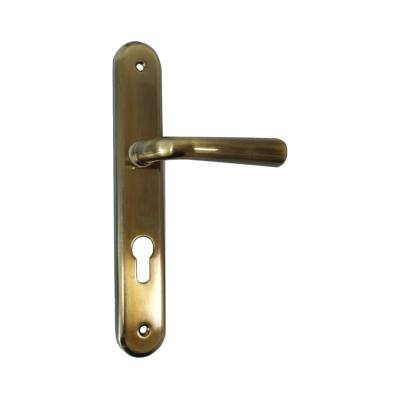 China Modern French Door Handles And Locks Set New Entry Styles Door Handles Alu Steel Handle for sale