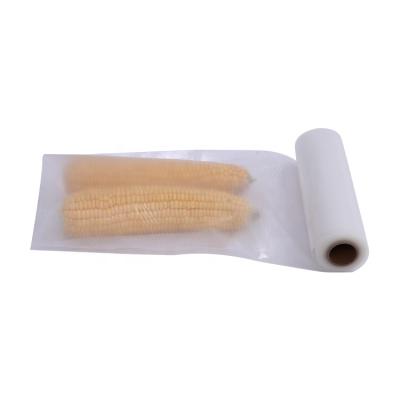 China Vacuum All Kinds Of Custom Printed Food Frozen Food Meat Fish Use Vacuum Sealer Bag Textured Plastic Rolls for sale