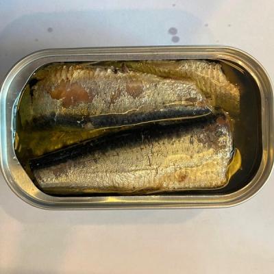 China High Quality Tinned Canned Sardine in Vegetable Oil 125g/90g Can Sardine Tin For Wholesale for sale