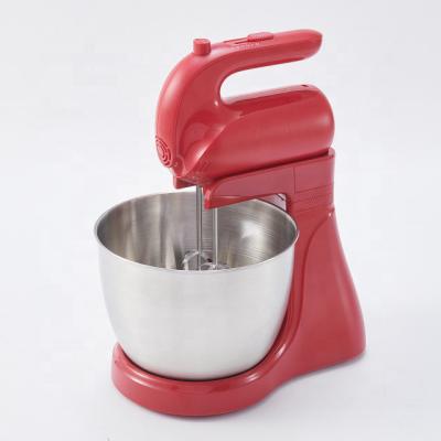 China NEW DESIGN Electric Food Beater Ejector Knob Hand Mixer 5 Speed ​​For Kitchen Knead Dough Blender Mixer 3L for sale