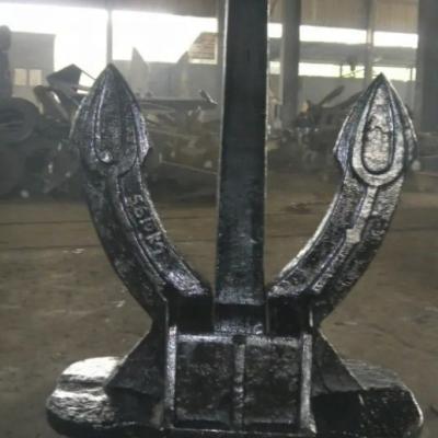 China Marine Hardware Ship Boat Japan JIS Stockless Anchor For Sale 180KG-15400KG for sale