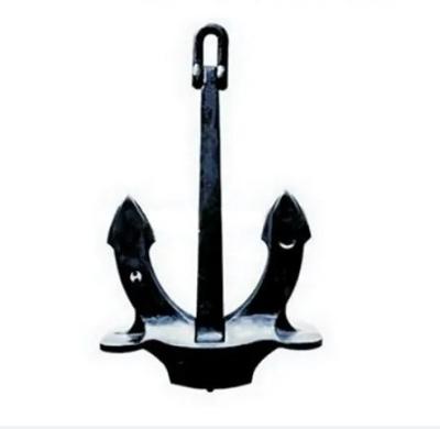 China High Quality Black Printed Marine Anchor Marine / Boat Type B C Hall Anchor Steel Type A With Certificate For Sale for sale