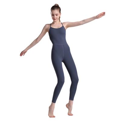 China Breathable Wholesale hot sale ladies high quality seamless one-piece yoga one-piece yoga suit for sale