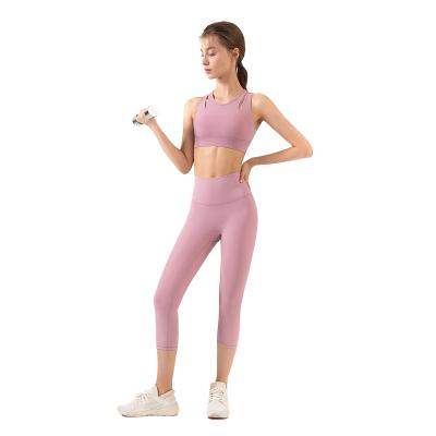 China Solid Color Breathable Multicolor Ladies Fitness Pants Comfortable Tight Yoga Pants High Quality for sale