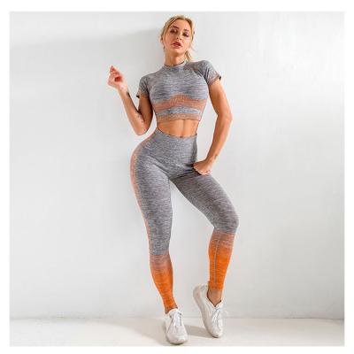 China Best Selling Products Breathable And Good Quality Female Workout Yoga Sports Sport Suit for sale