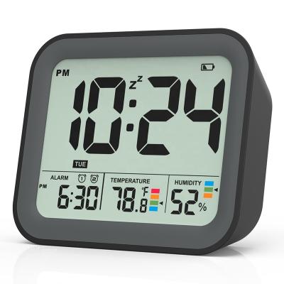 China Wholesale Price High Quality Calendars Double Alarm Clock Led Digital Clock for sale