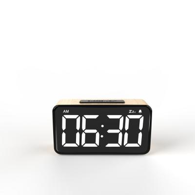 China Minimalist simple wooden clock for sale