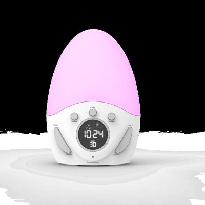 China Mini Portable Wake Up Light Digital Alarm Clock Night Lamp Calendars Charger Wireless Alarm Clock.wake Up Light Sunrise Alarm Clock for Kids. for sale