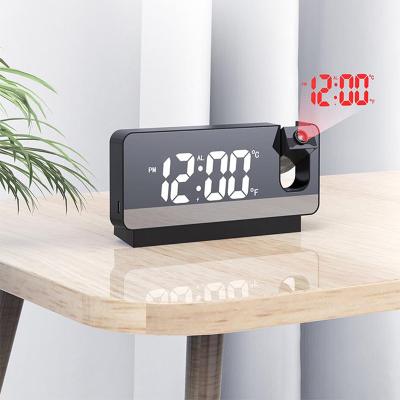 China Favorable New Calendars Mirror Projection Alarm Clock Led Digital Projection Clocks for sale