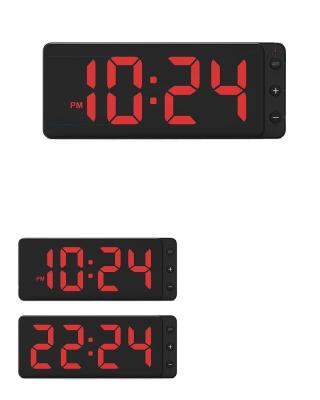 China NEW Fullwill Antique Mold Style Electronic Wall Clock With Large LED Display Digital Wall Clock China Digital Electric Wall Clock for sale