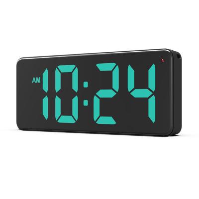 China LUMINOVA Fullwill Wall Clocks Plug In Wholesale Red Led Digital Mounted Clock Light Digital Led Clocks for sale