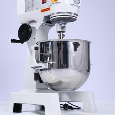 China Commercial Snacks Factory B20 Bakery Equipment 20L Three Kinds Agitators Cake Planetary Food Mixer for sale