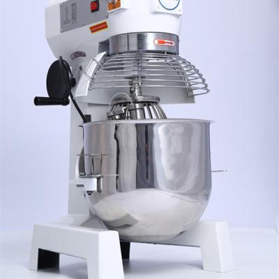 China Snack Plant B20 Stand Mixer Electric Food Mixer for Bakery with Three Attachments for sale