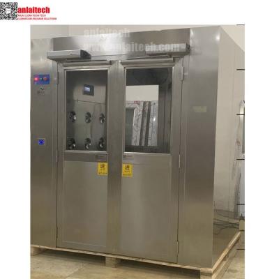 China Modular clean room air shower Material Pass through air shower room for sale